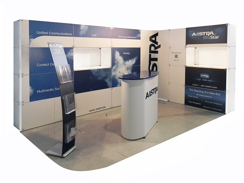 Фото Модульная конструкция Quadra Kube 22 Fastand accessori stand fiera