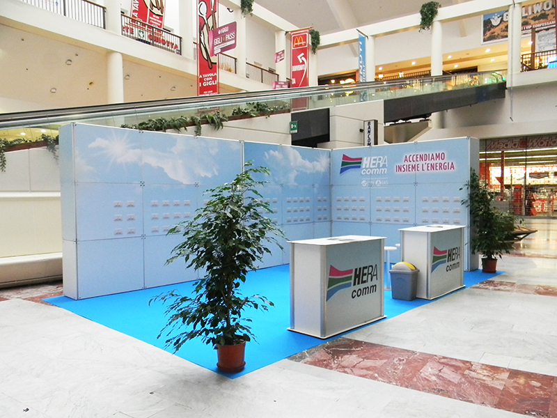 Фото Модульная конструкция Quadra Kube 15 Fastand accessori stand fiera