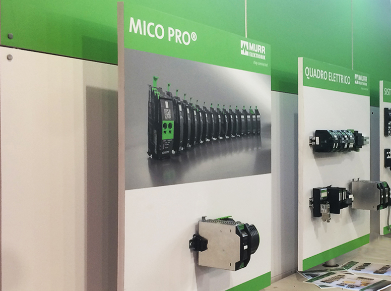Оформление выставочного стенда Quadra Mono 3 Fastand accessori stand fiera