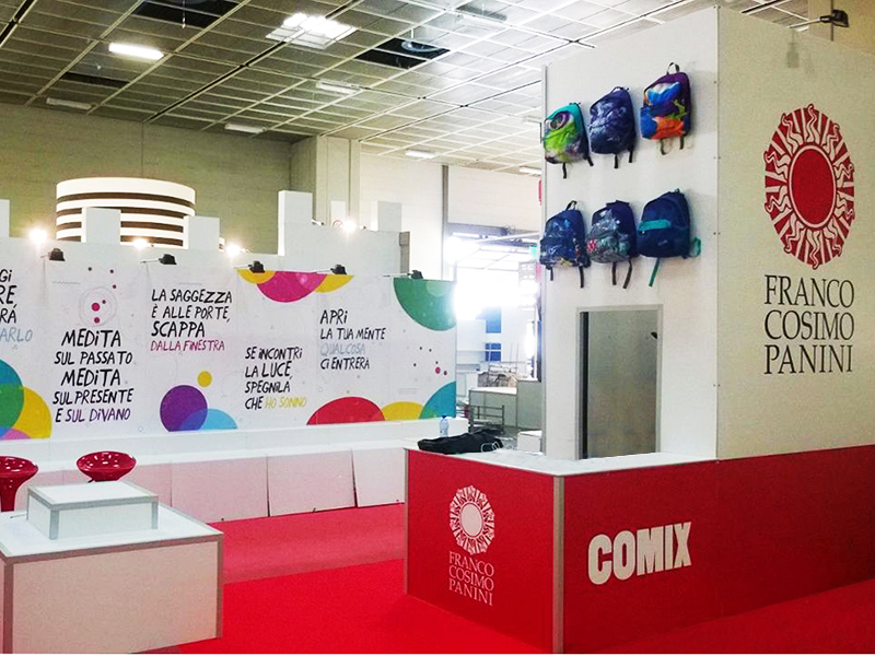 Оформление выставочного стенда Quadra Mono 16 Fastand accessori stand fiera