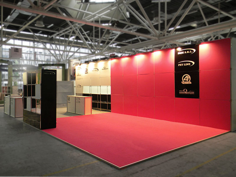 Оформление выставочного стенда Quadra Mono 17 Fastand accessori stand fiera