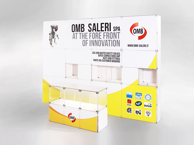 Фото Модульная конструкция Quadra Kube 13 Fastand accessori stand fiera