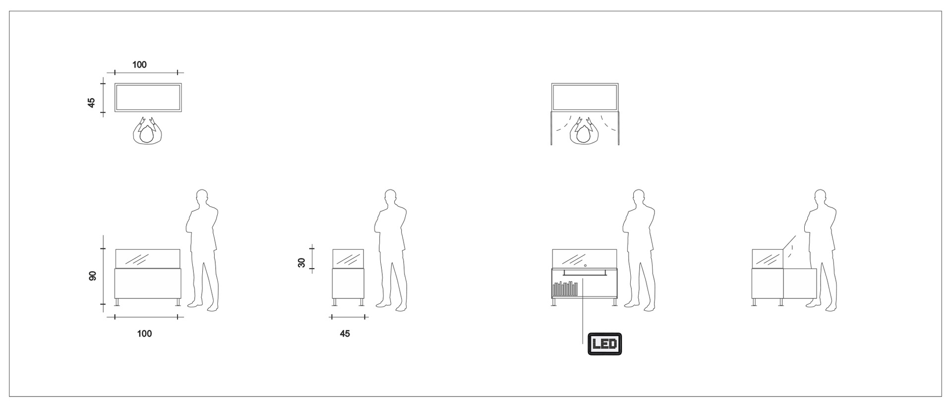 портативная витрина