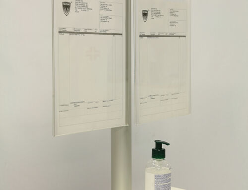 Оборудованная колонна для документации