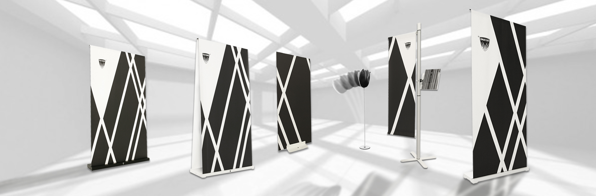 Портативные дисплеи в чемодане