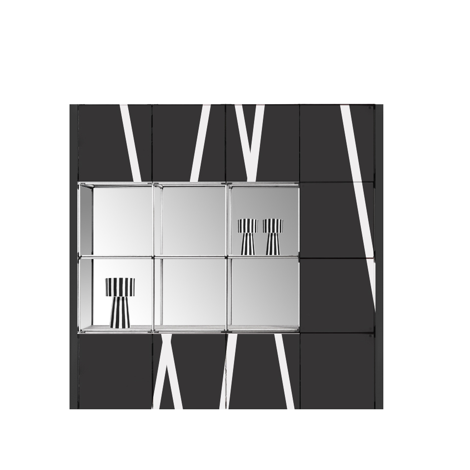 Модульная и составная стена.