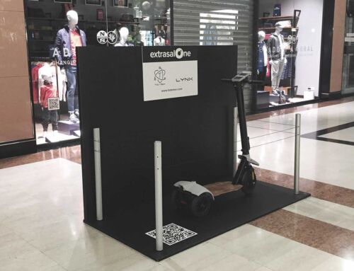 островной стенд в торговом центре