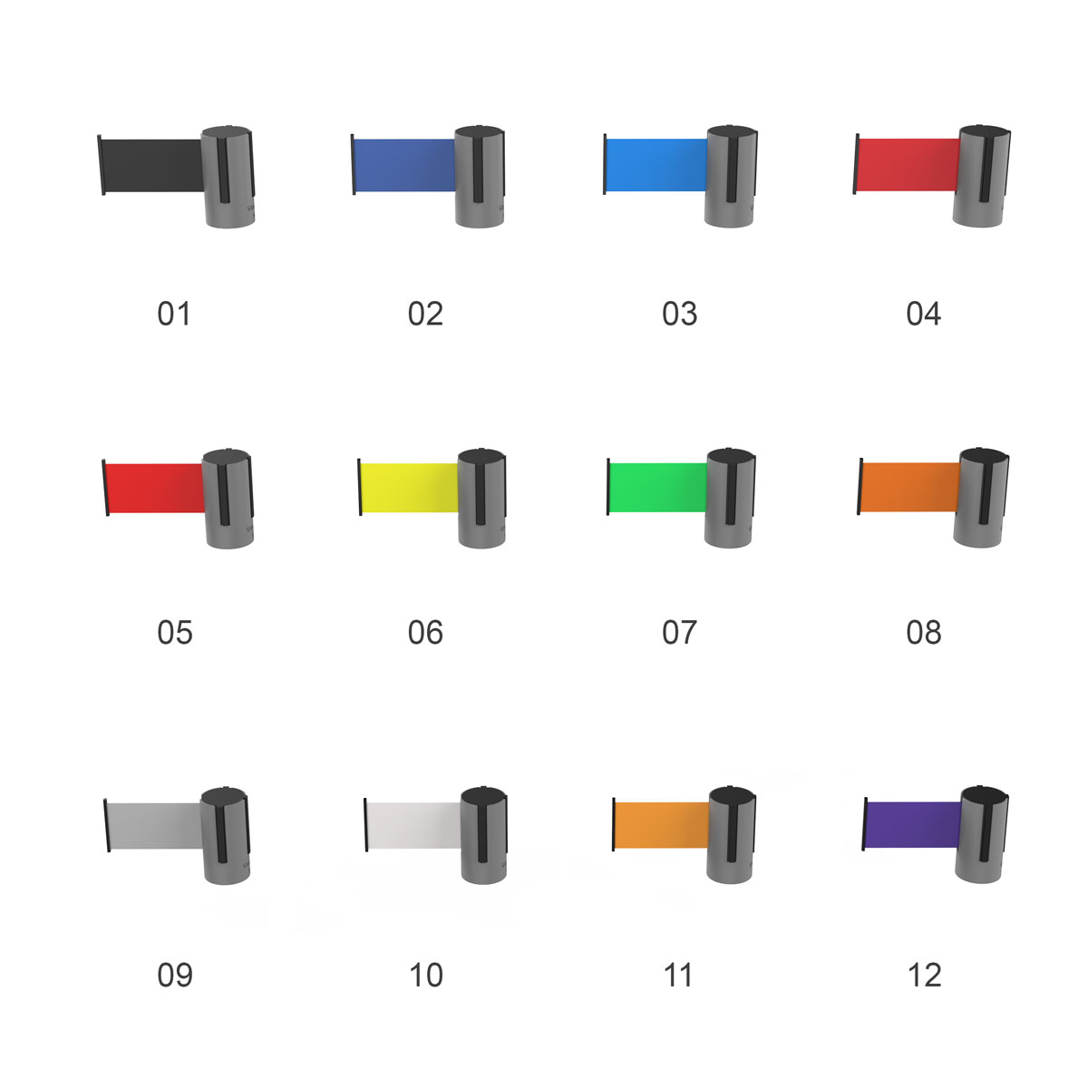 Стойка для очереди с вытяжной лентой