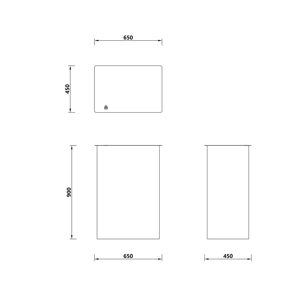 SCRIGNO Размеры банкетки с быстрой раскладкой