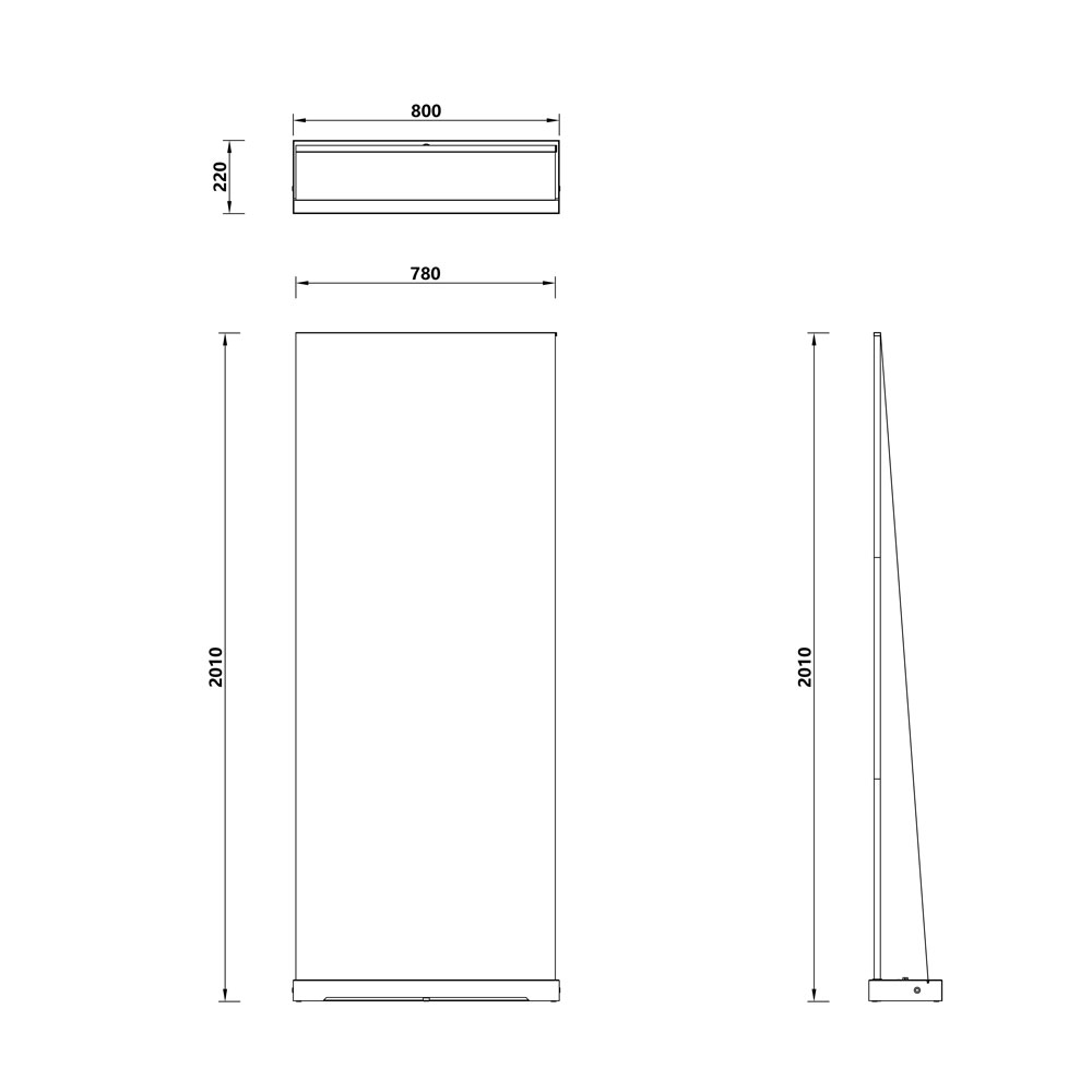 Переносной выставочный банер с системой наматывания.