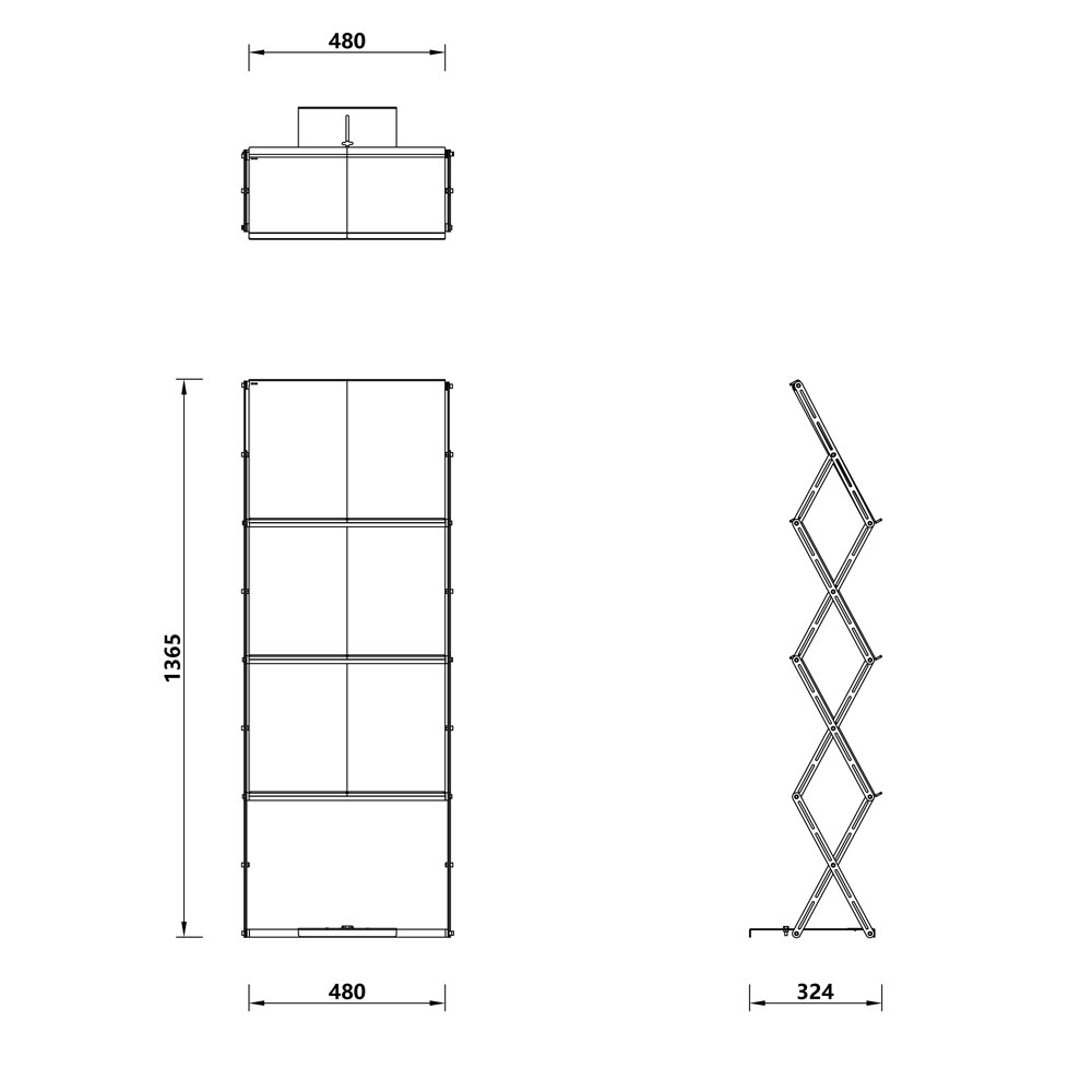 стойка для каталогов