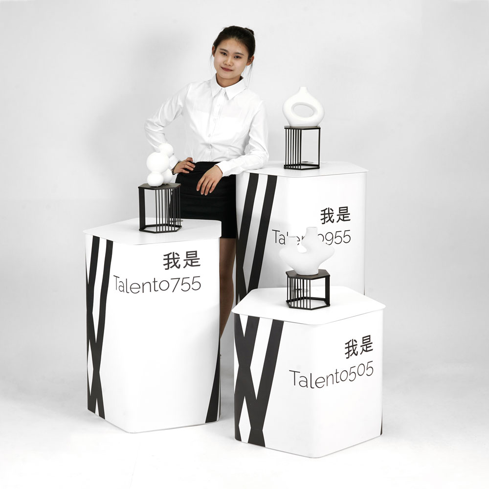 портативный квадратный экспозитор 