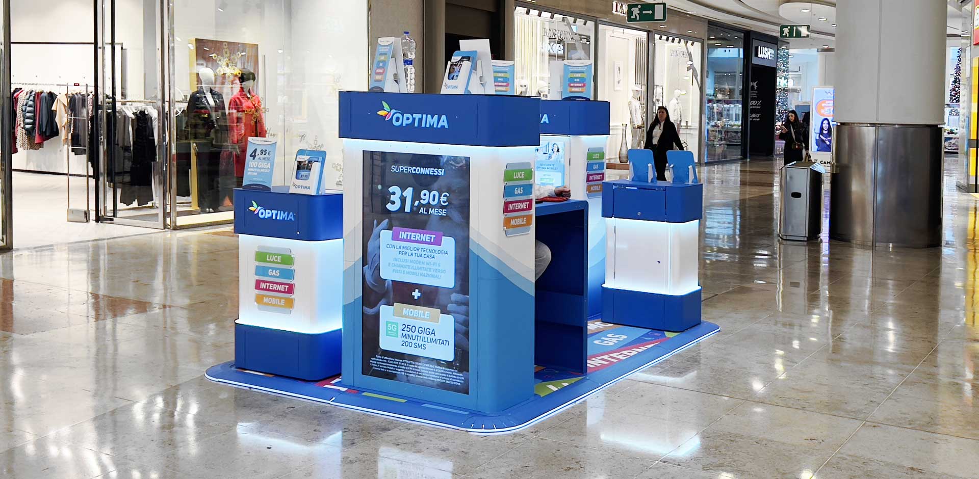 стенд для торгового центра