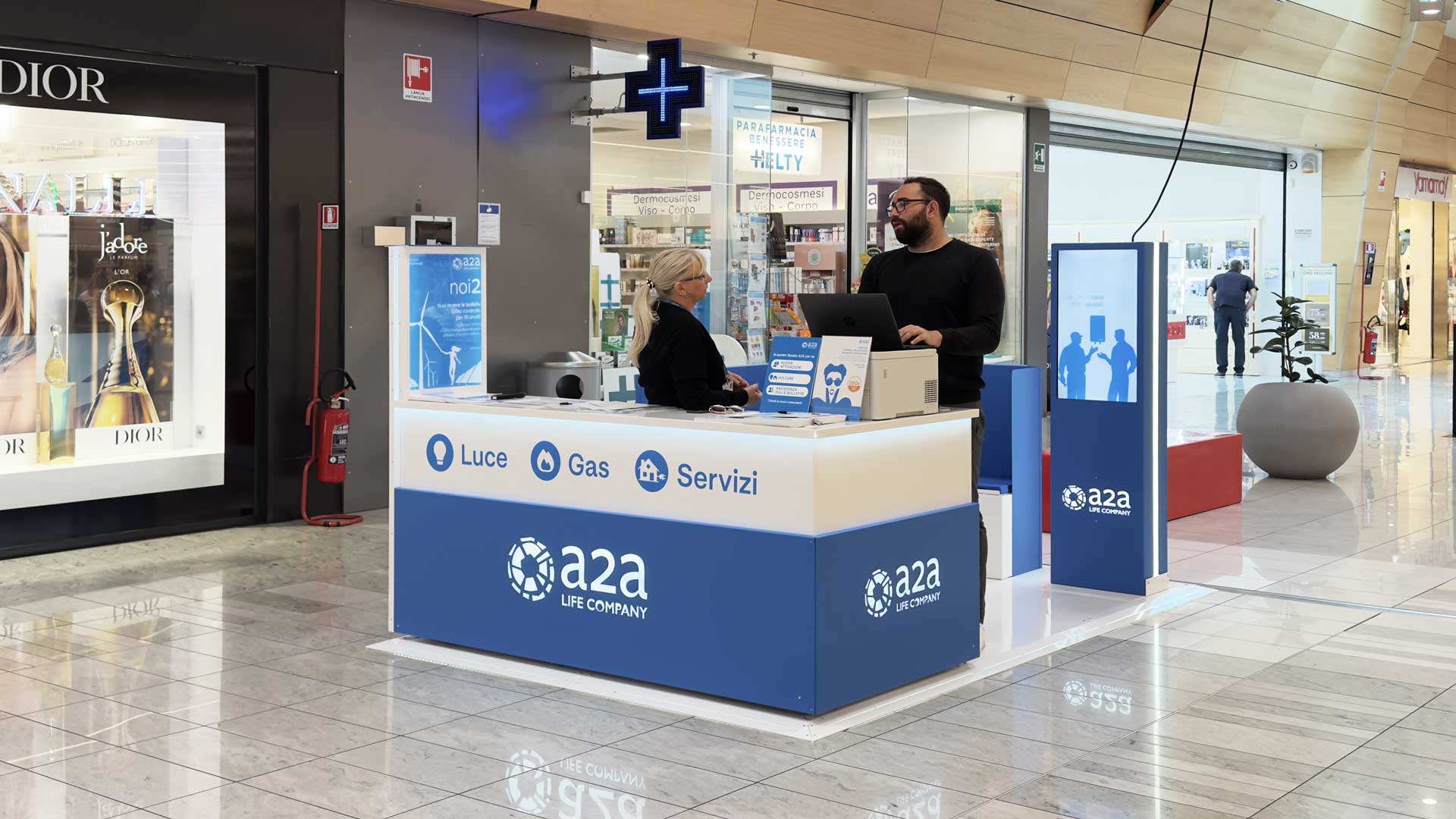 стенд для торгового центра