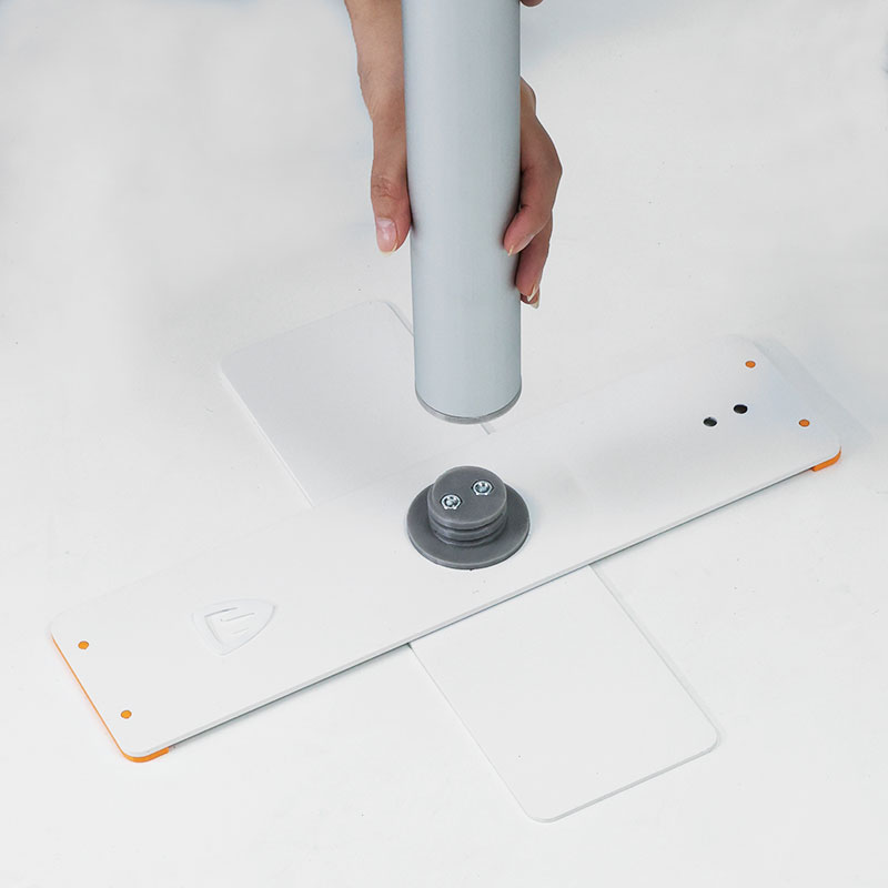 innesto-base-tubo Флаговый стенд черный