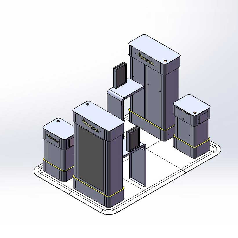стенд для торгового центра