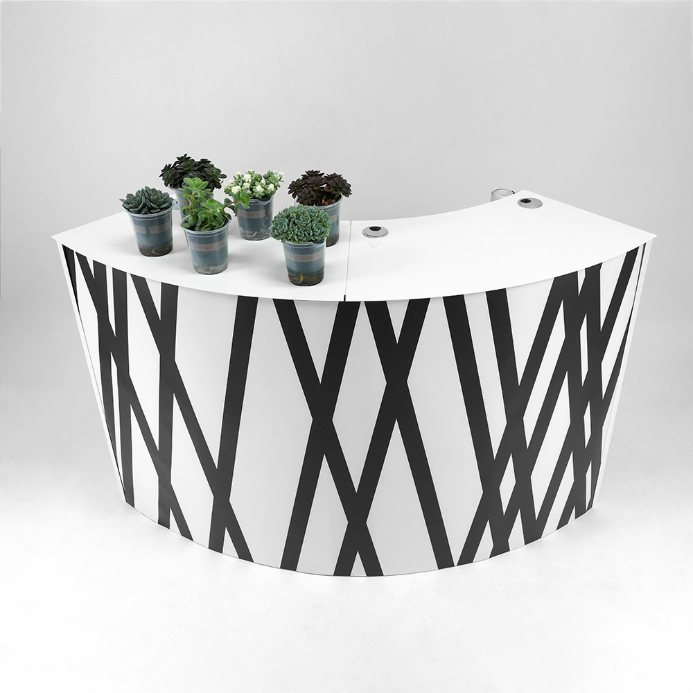 sfera стойка ресепшн, модульная ресепшн