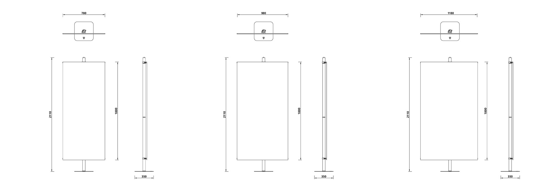 портативный баннерный стенд
