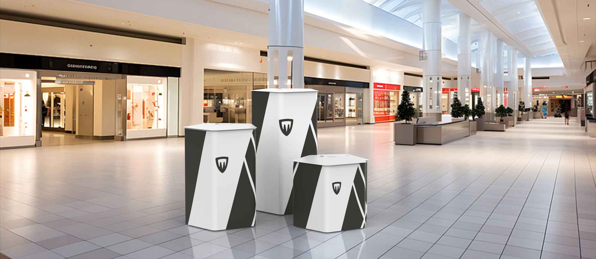 пятиугольный стенд