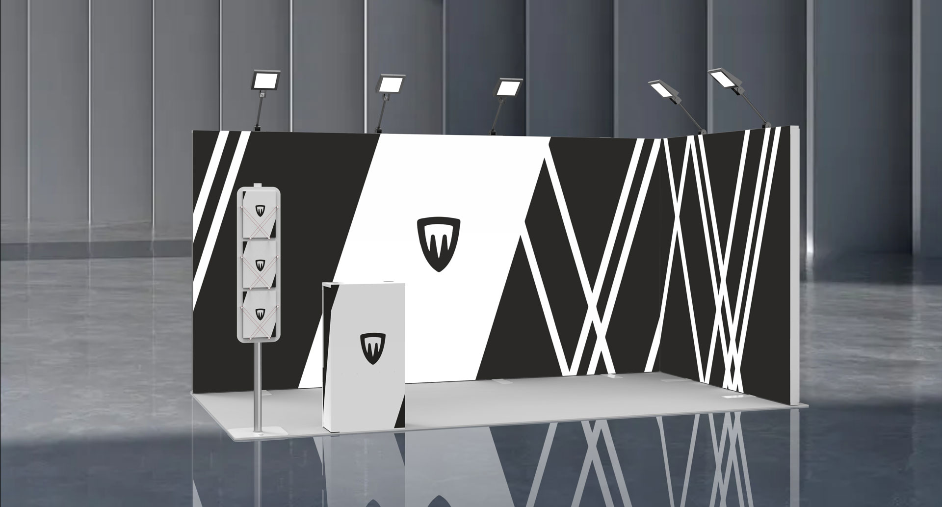 стенд с подсветкой