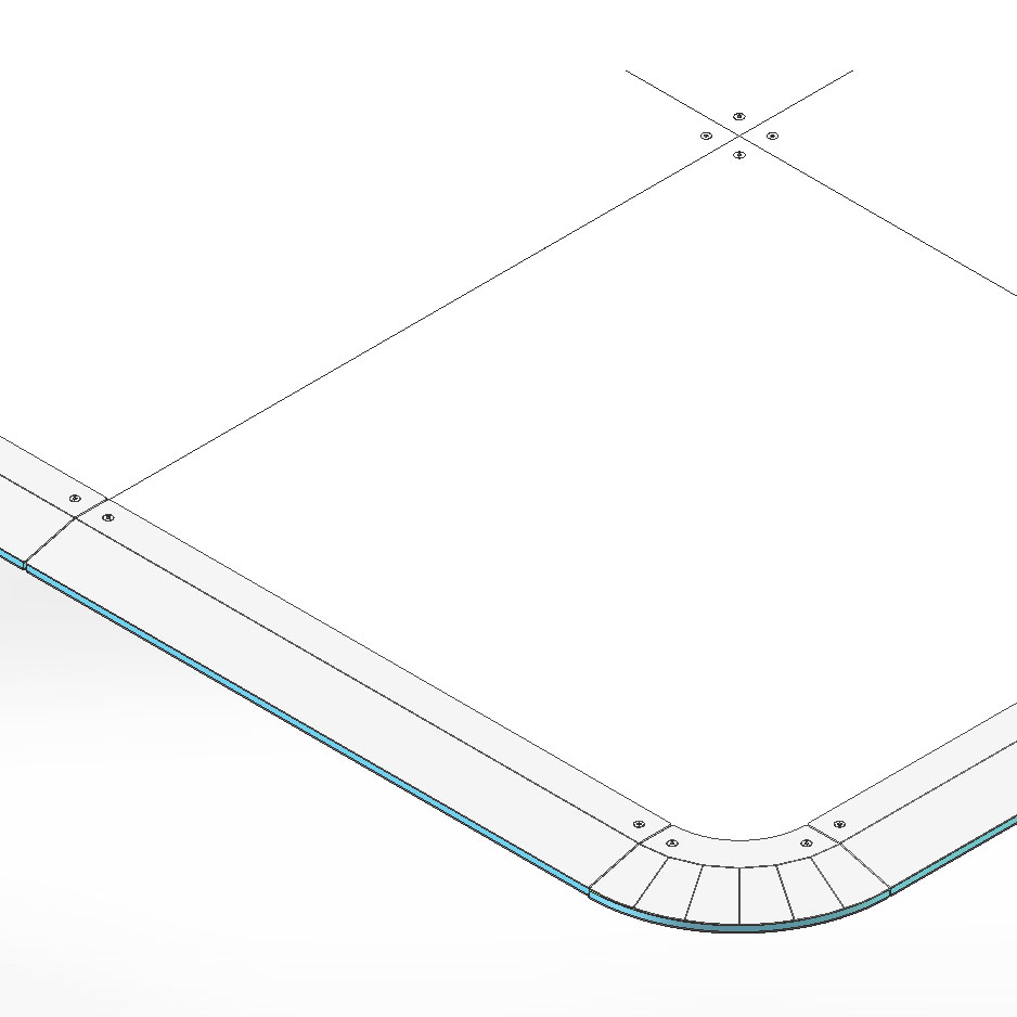 SPAZIO3LED модульнйы пол